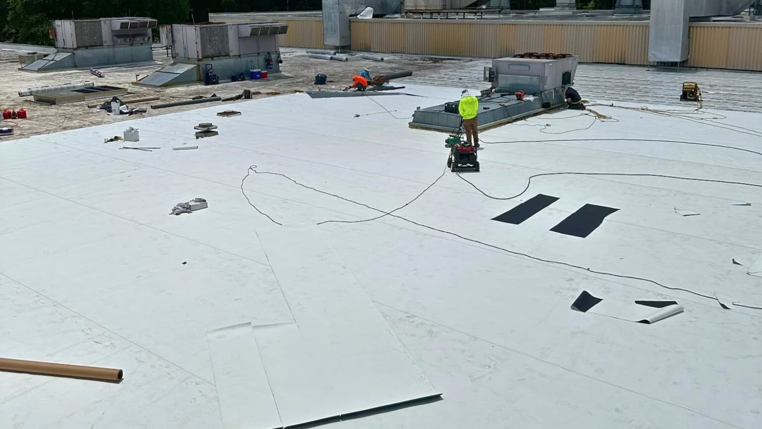 PVC Commercial Roofing in Baltimore, MD